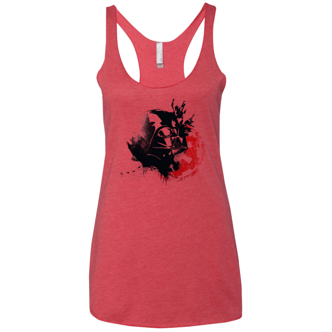 T-Shirts Vintage Red / X-Small Darth V Women's Triblend Racerback Tank