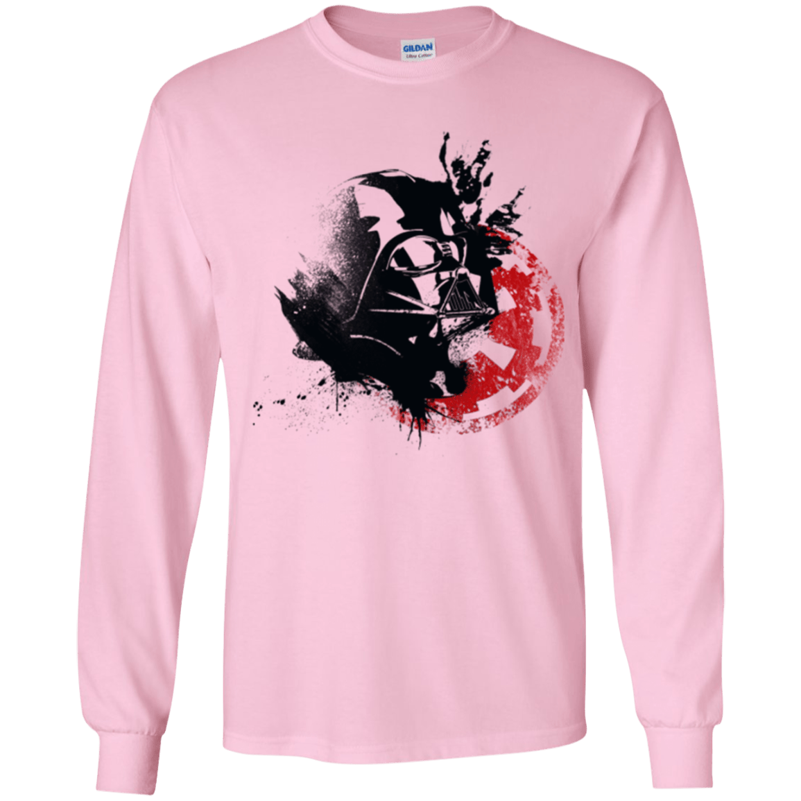 T-Shirts Light Pink / YS Darth V Youth Long Sleeve T-Shirt