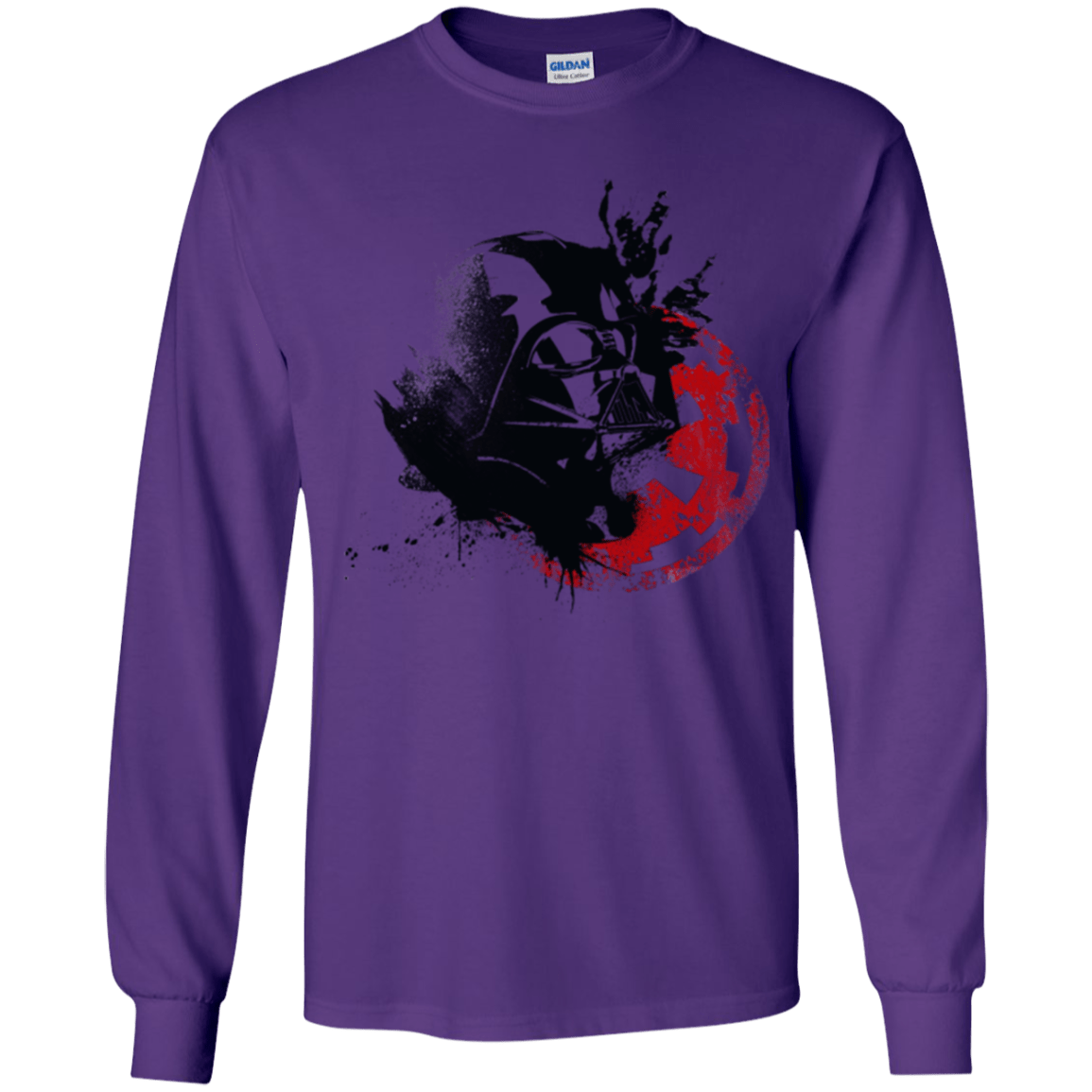 T-Shirts Purple / YS Darth V Youth Long Sleeve T-Shirt