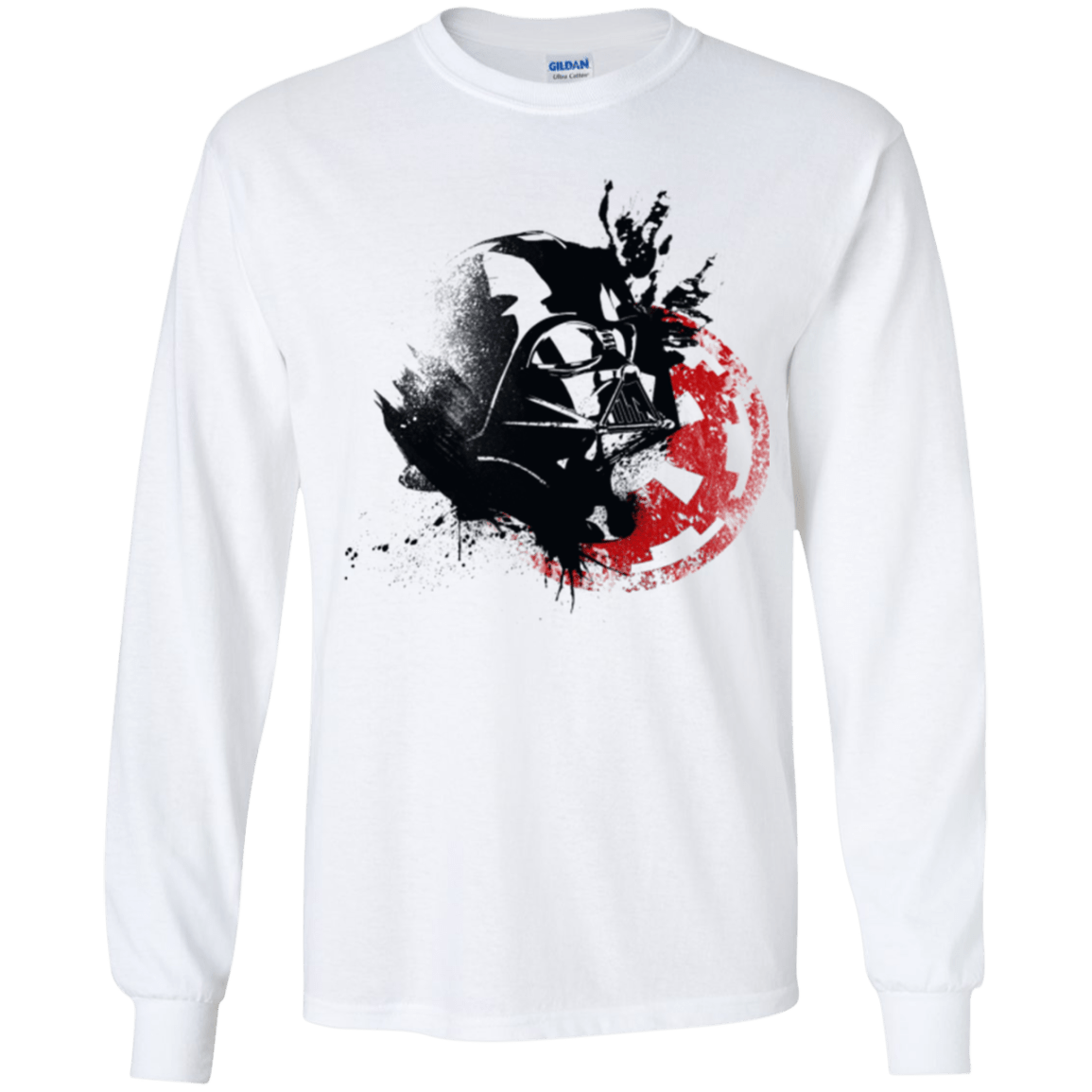 T-Shirts White / YS Darth V Youth Long Sleeve T-Shirt