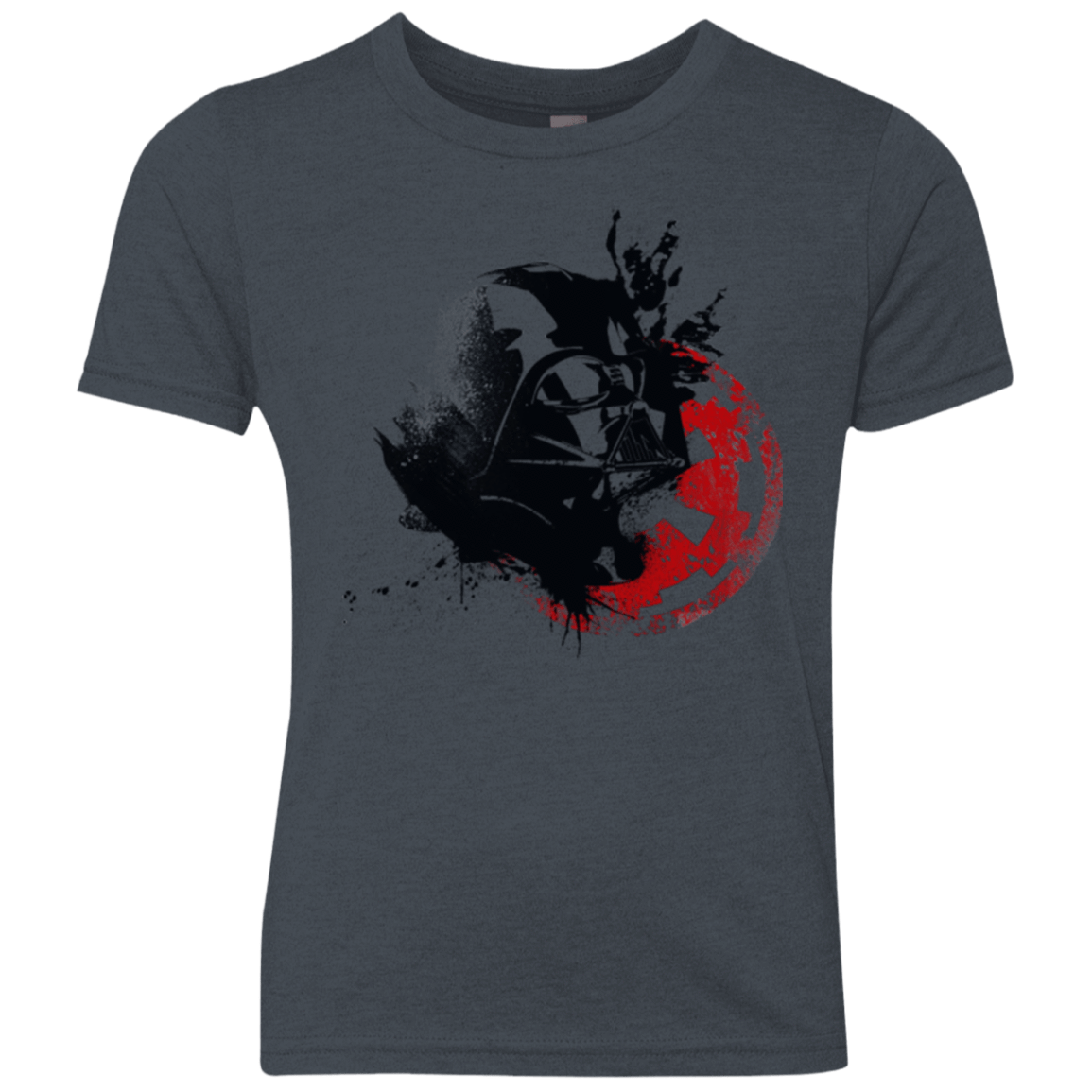 T-Shirts Vintage Navy / YXS Darth V Youth Triblend T-Shirt