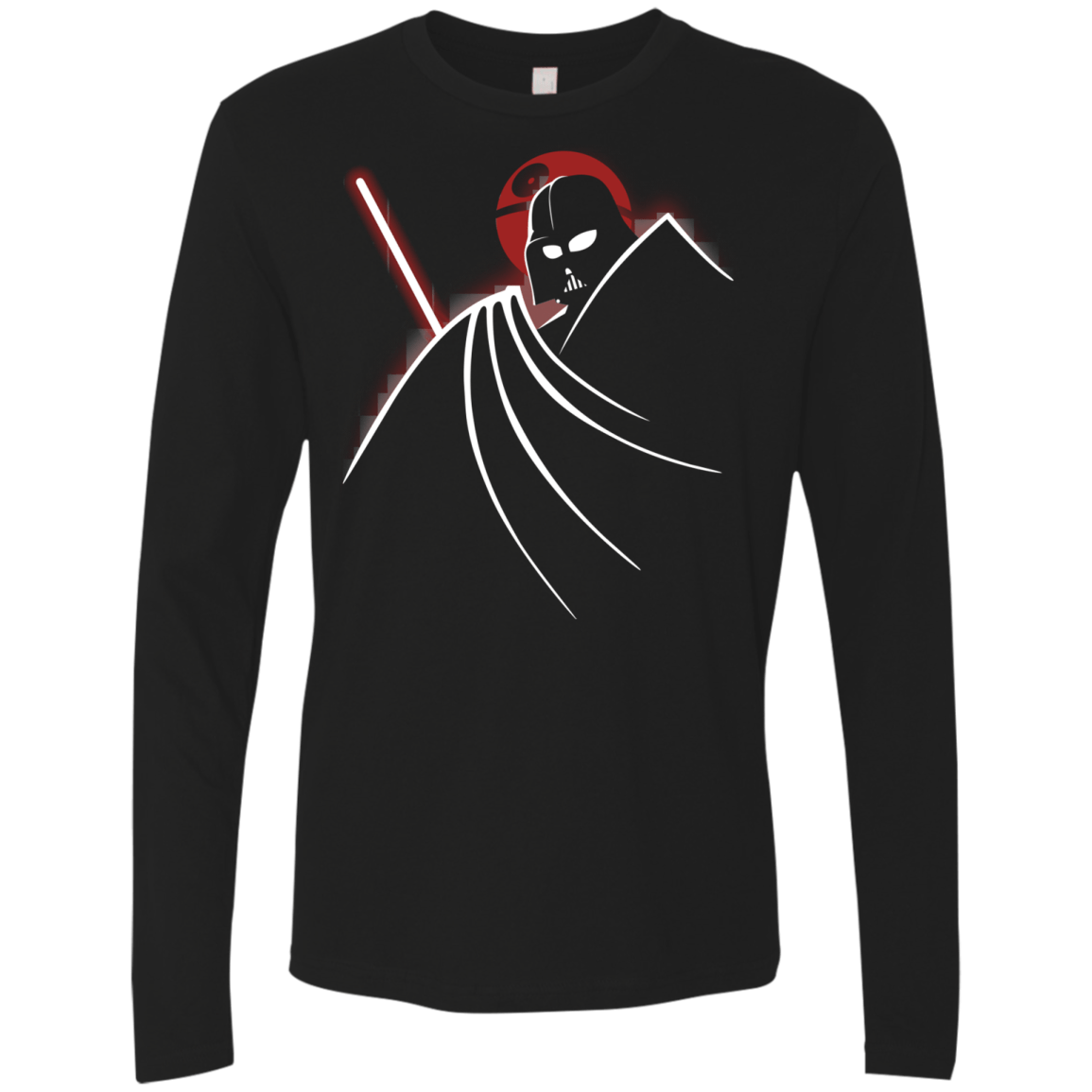 T-Shirts Black / S Darthman Men's Premium Long Sleeve