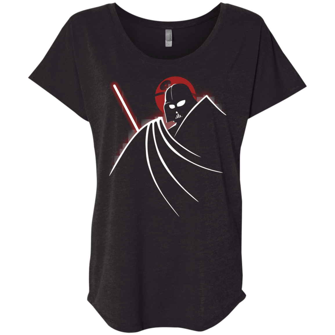 T-Shirts Vintage Black / X-Small Darthman Triblend Dolman Sleeve