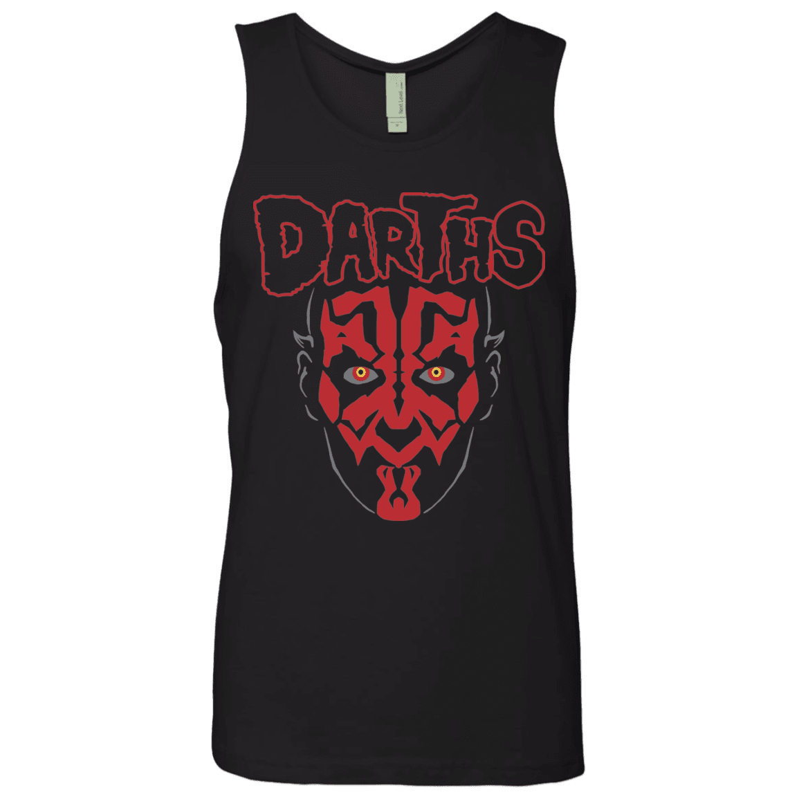 T-Shirts Black / Small Darths Men's Premium Tank Top