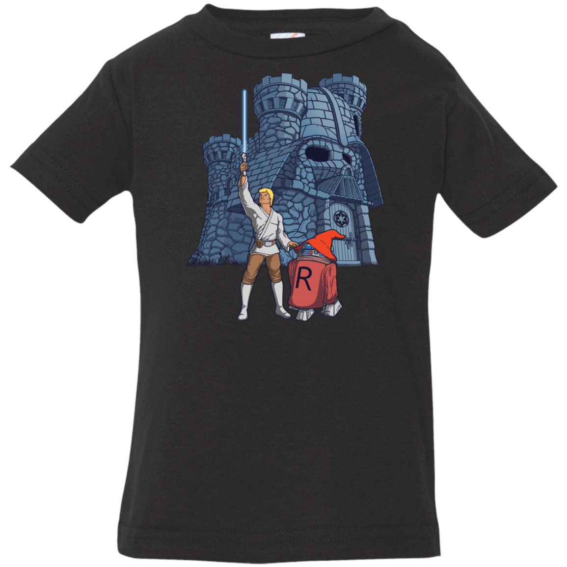 T-Shirts Black / 6 Months Darthskull Castle Infant Premium T-Shirt