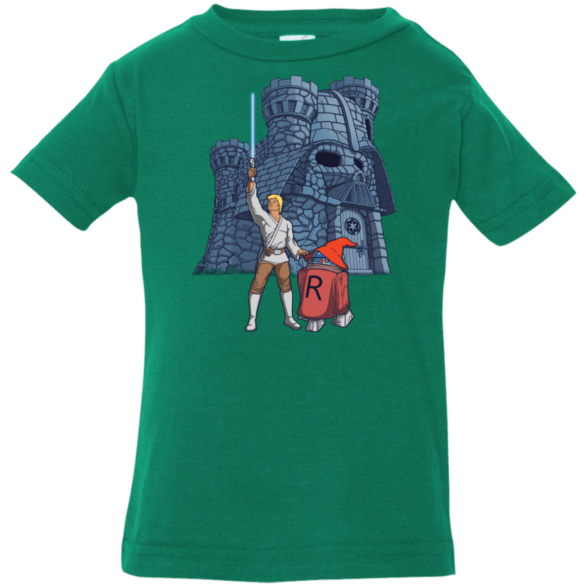 T-Shirts Kelly / 6 Months Darthskull Castle Infant Premium T-Shirt