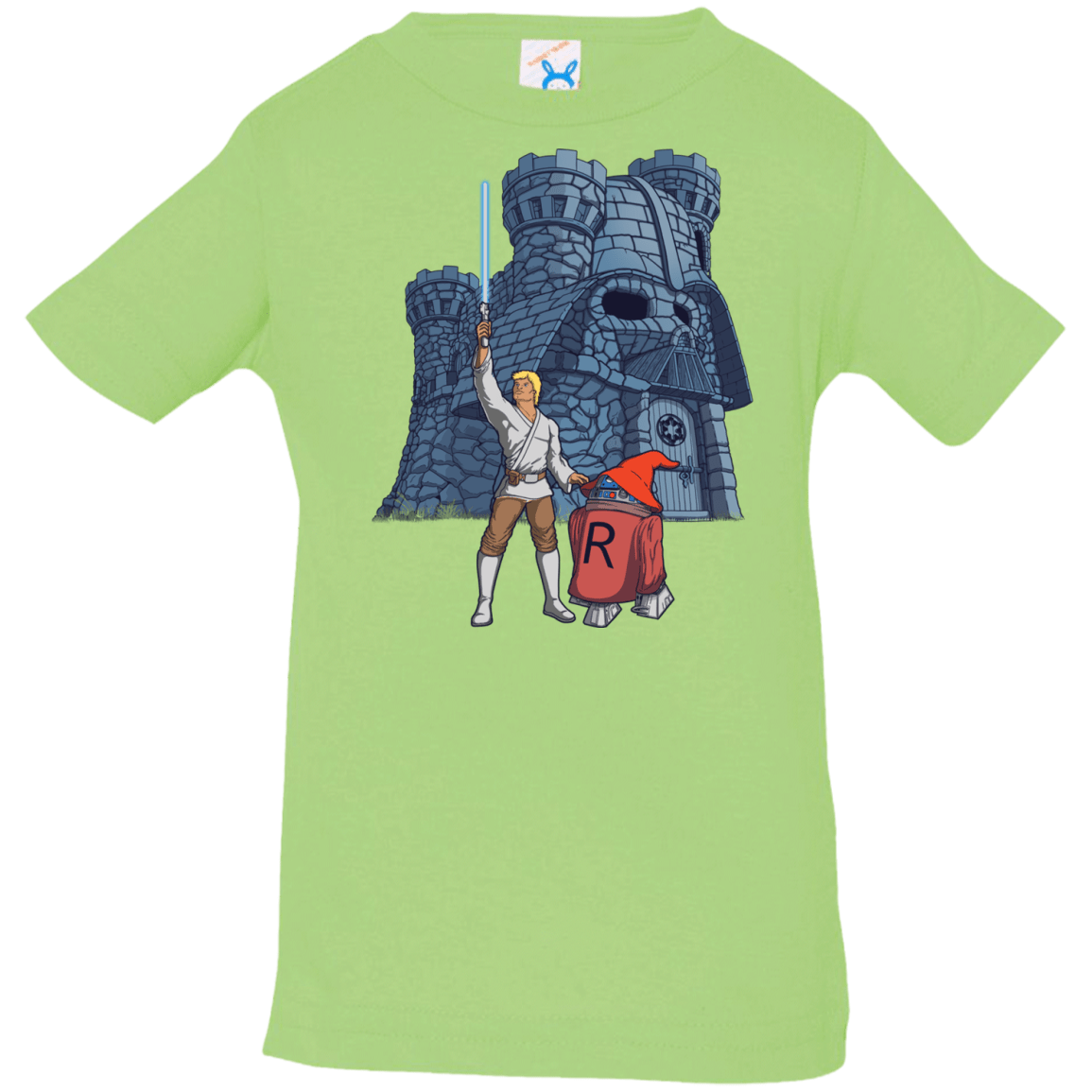 T-Shirts Key Lime / 6 Months Darthskull Castle Infant Premium T-Shirt