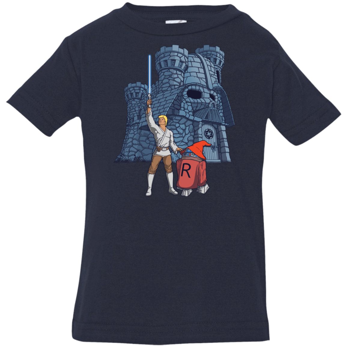 T-Shirts Navy / 6 Months Darthskull Castle Infant Premium T-Shirt