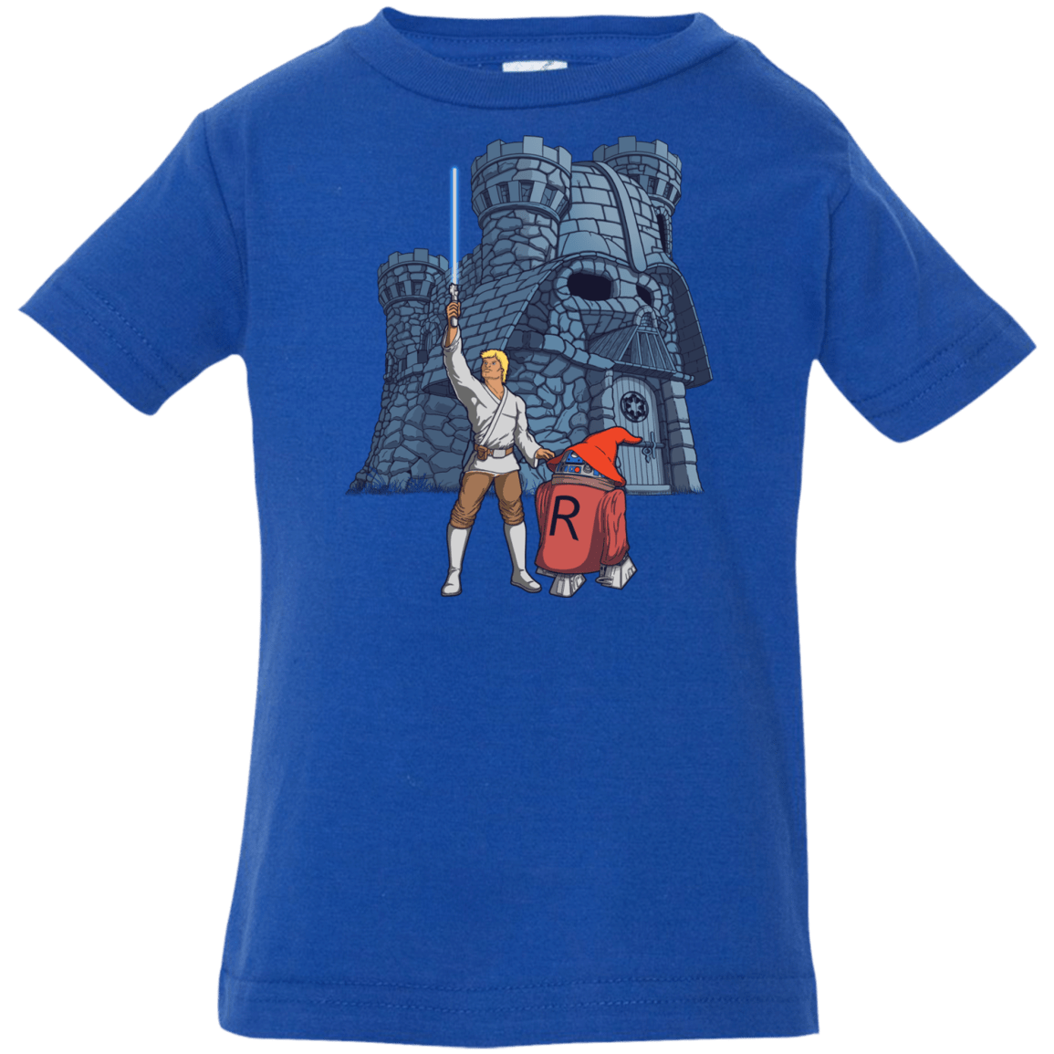 T-Shirts Royal / 6 Months Darthskull Castle Infant Premium T-Shirt