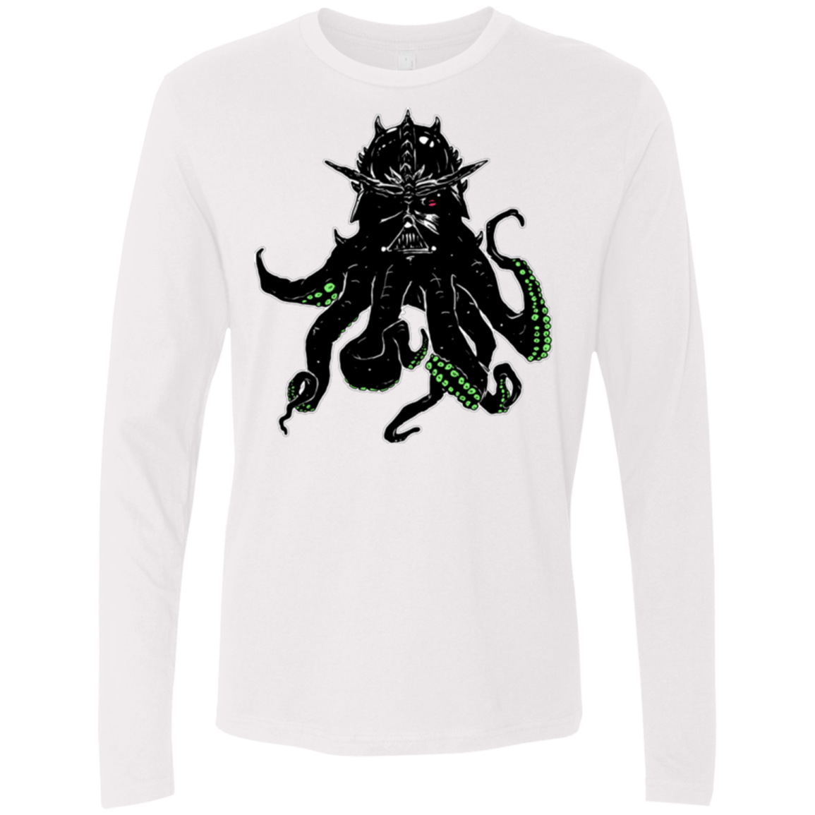 T-Shirts White / Small Darthulhu Men's Premium Long Sleeve