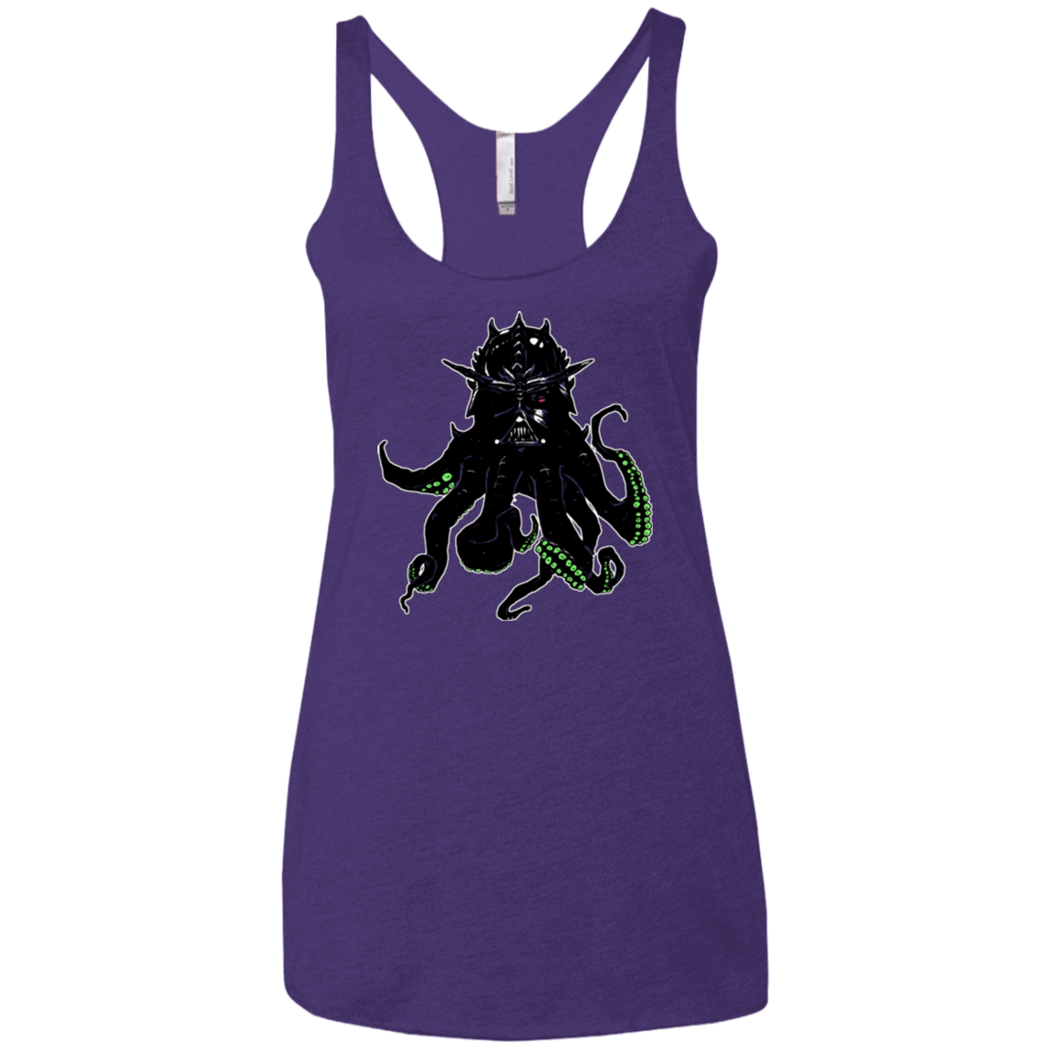 T-Shirts Purple / X-Small Darthulhu Women's Triblend Racerback Tank