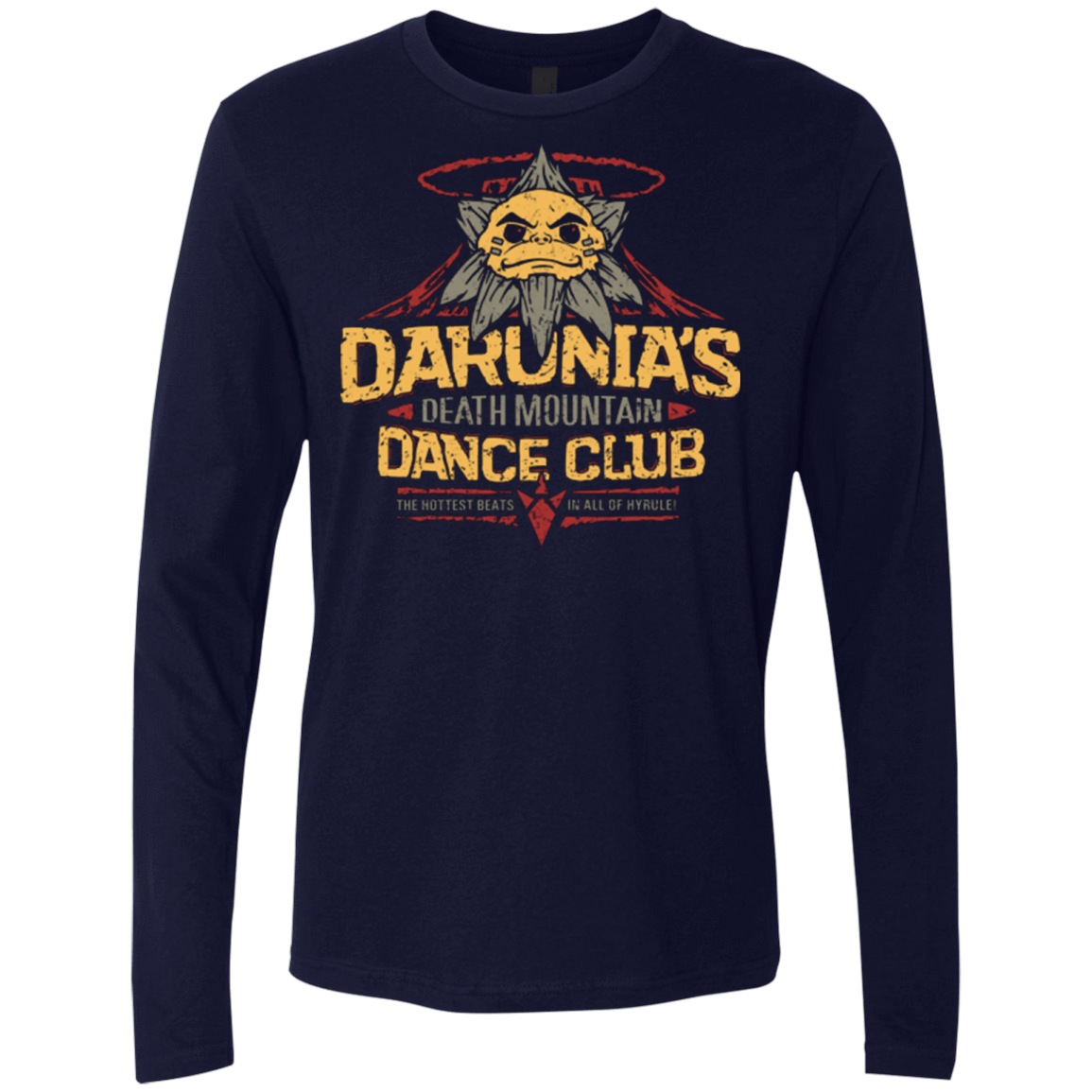 T-Shirts Midnight Navy / Small Darunia Dance Club Men's Premium Long Sleeve