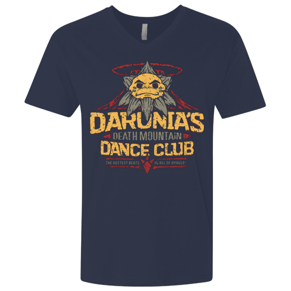 T-Shirts Midnight Navy / X-Small Darunia Dance Club Men's Premium V-Neck