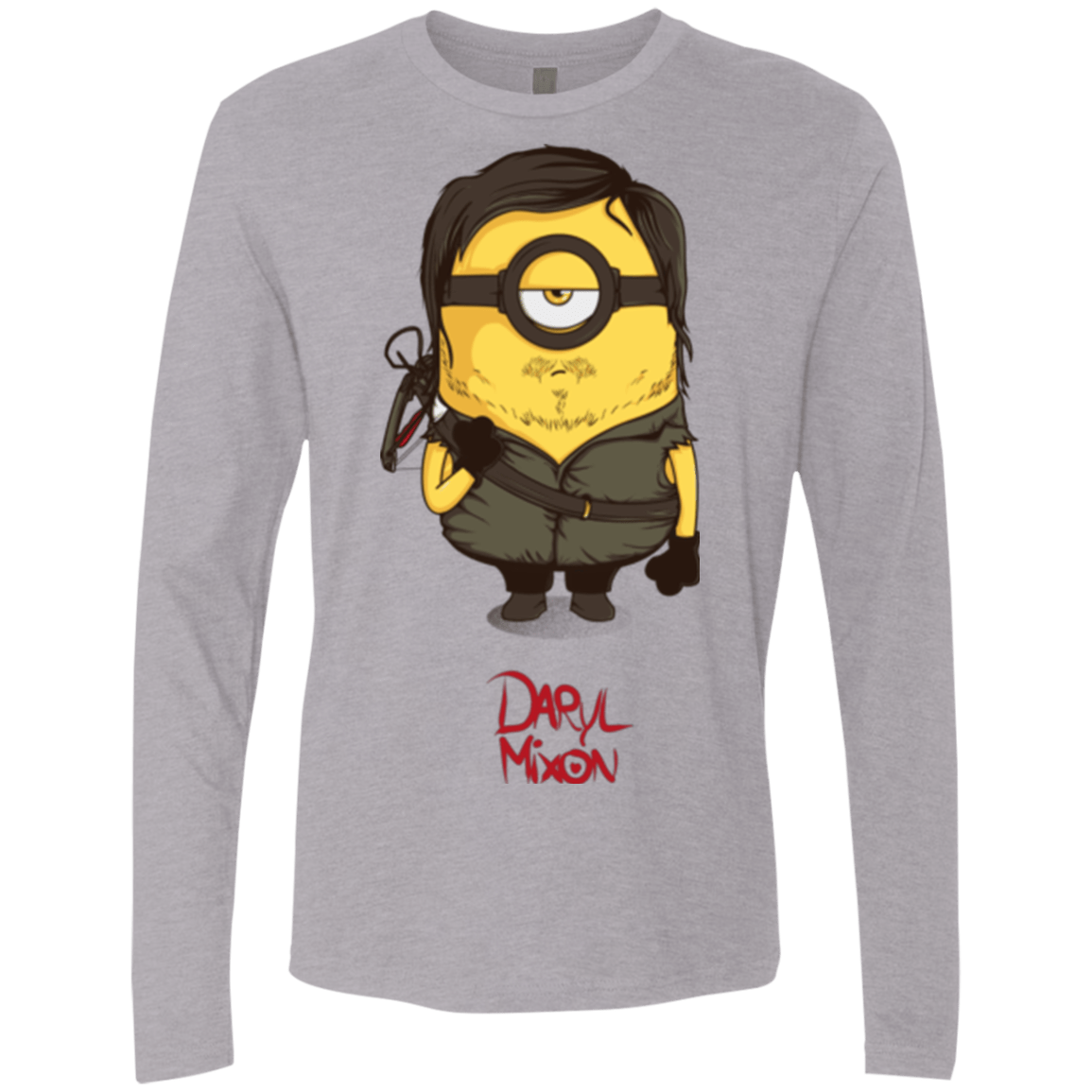 T-Shirts Heather Grey / Small Daryl Mixon Men's Premium Long Sleeve