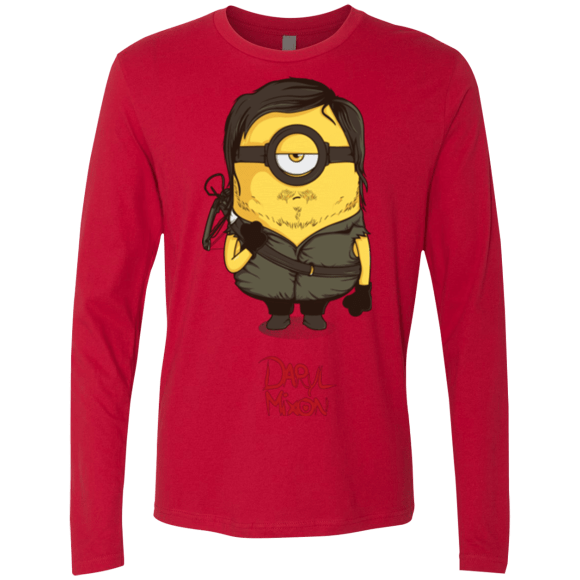 T-Shirts Red / Small Daryl Mixon Men's Premium Long Sleeve