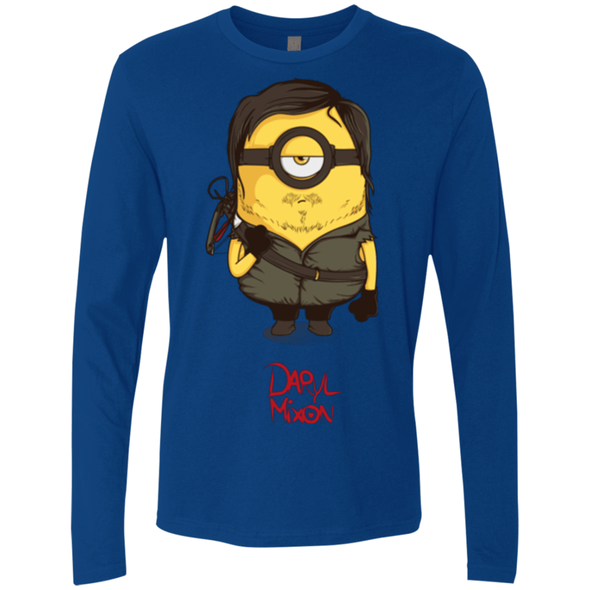 T-Shirts Royal / Small Daryl Mixon Men's Premium Long Sleeve