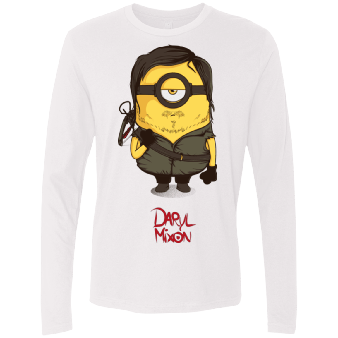T-Shirts White / Small Daryl Mixon Men's Premium Long Sleeve