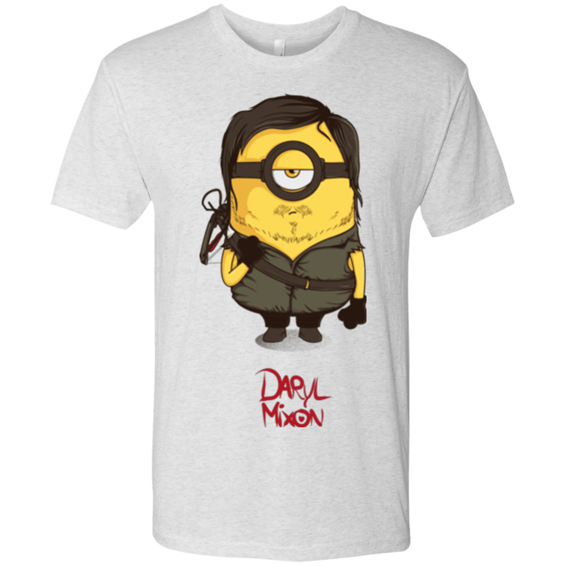 T-Shirts Heather White / Small Daryl Mixon Men's Triblend T-Shirt