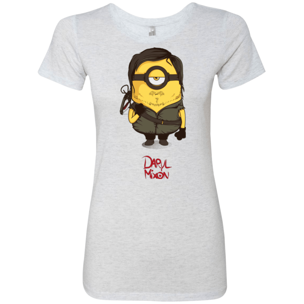 T-Shirts Heather White / Small Daryl Mixon Women's Triblend T-Shirt