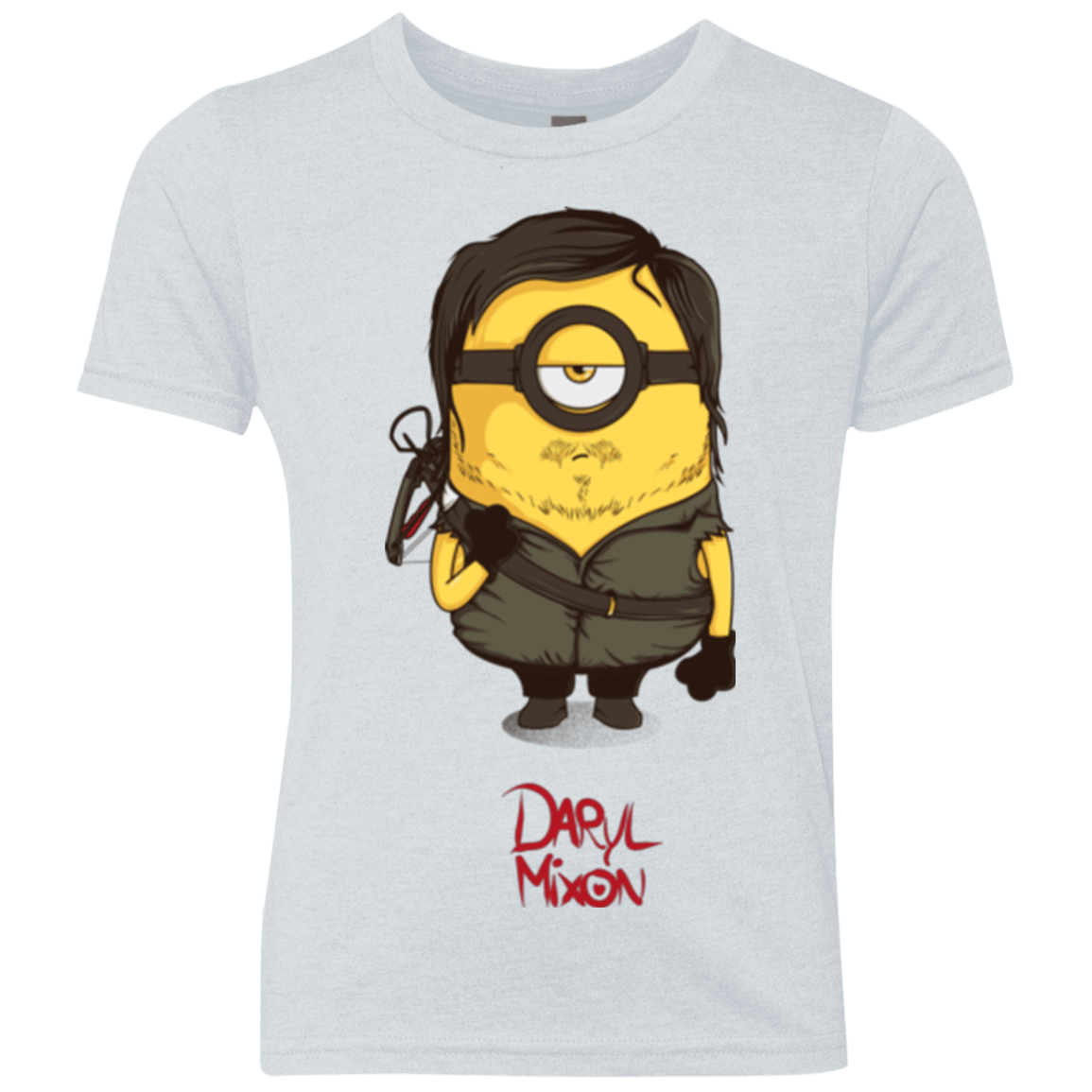 T-Shirts Heather White / YXS Daryl Mixon Youth Triblend T-Shirt