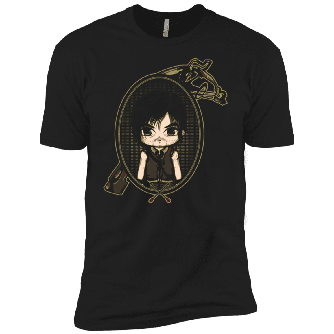 T-Shirts Black / YXS Daryl Portrait Boys Premium T-Shirt