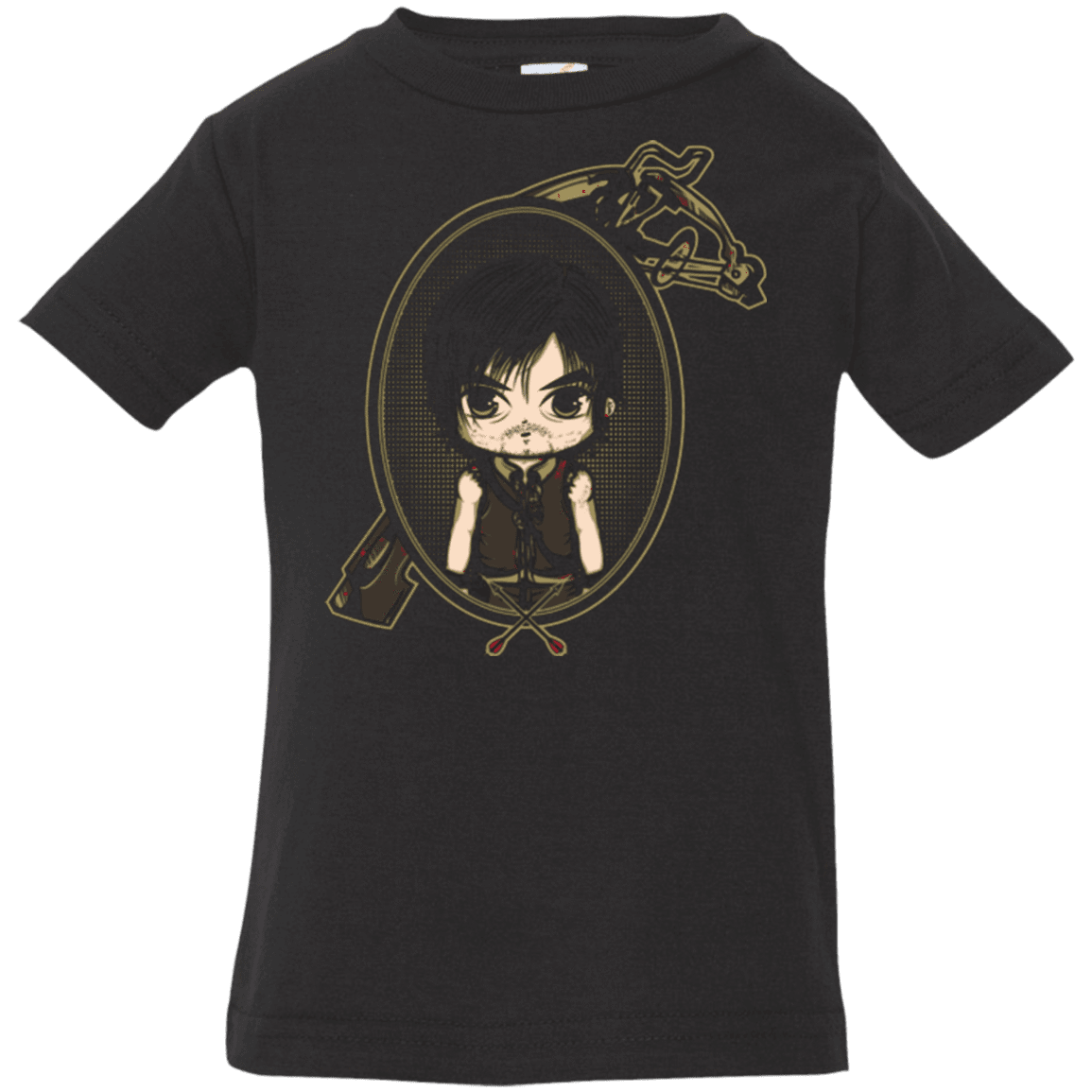 T-Shirts Black / 6 Months Daryl Portrait Infant Premium T-Shirt