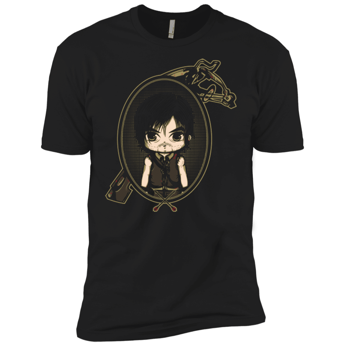 T-Shirts Black / X-Small Daryl Portrait Men's Premium T-Shirt