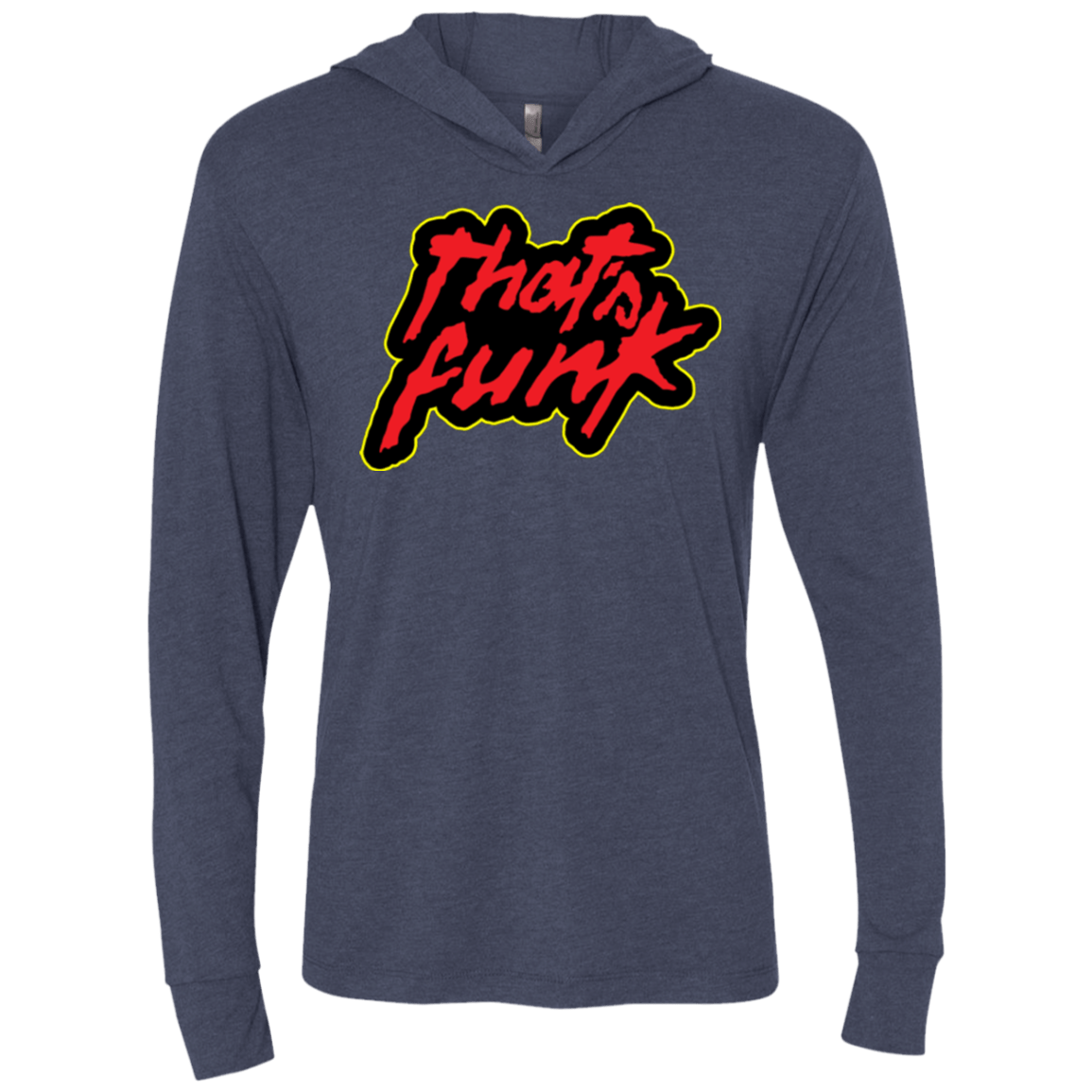 T-Shirts Vintage Navy / X-Small Dat Funk Triblend Long Sleeve Hoodie Tee