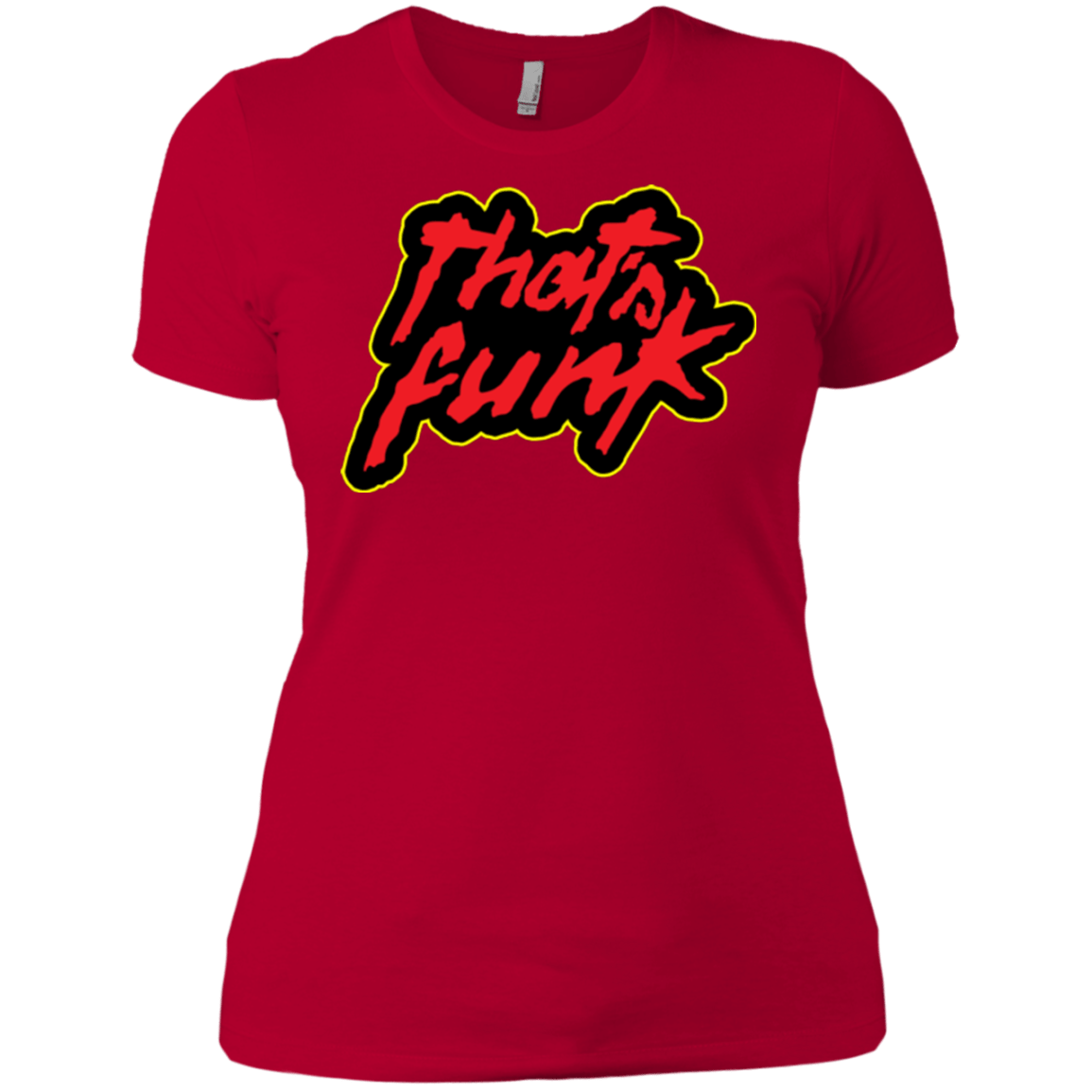 T-Shirts Red / X-Small Dat Funk Women's Premium T-Shirt