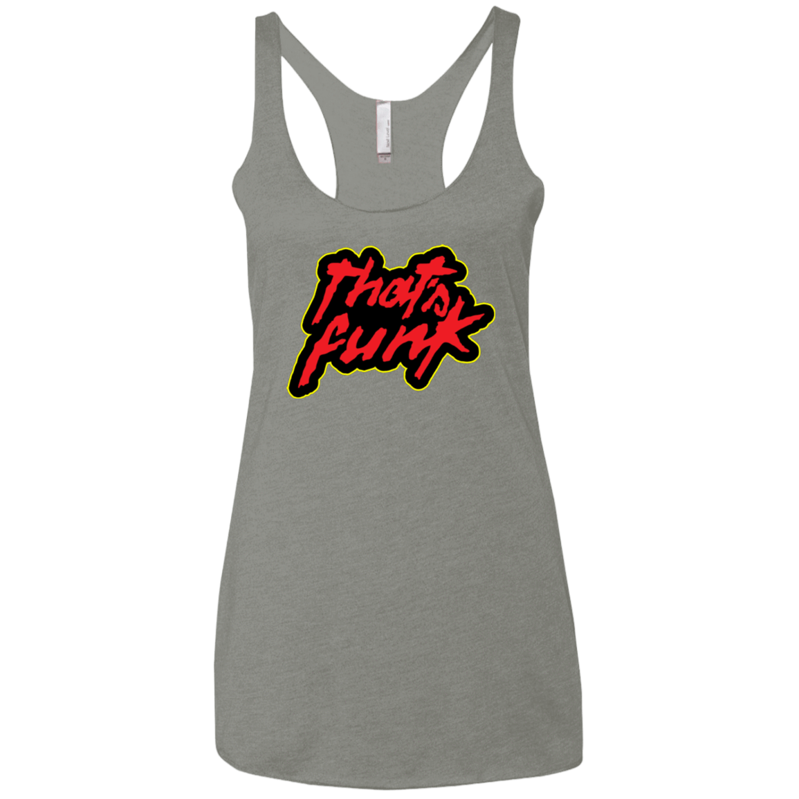 T-Shirts Venetian Grey / X-Small Dat Funk Women's Triblend Racerback Tank