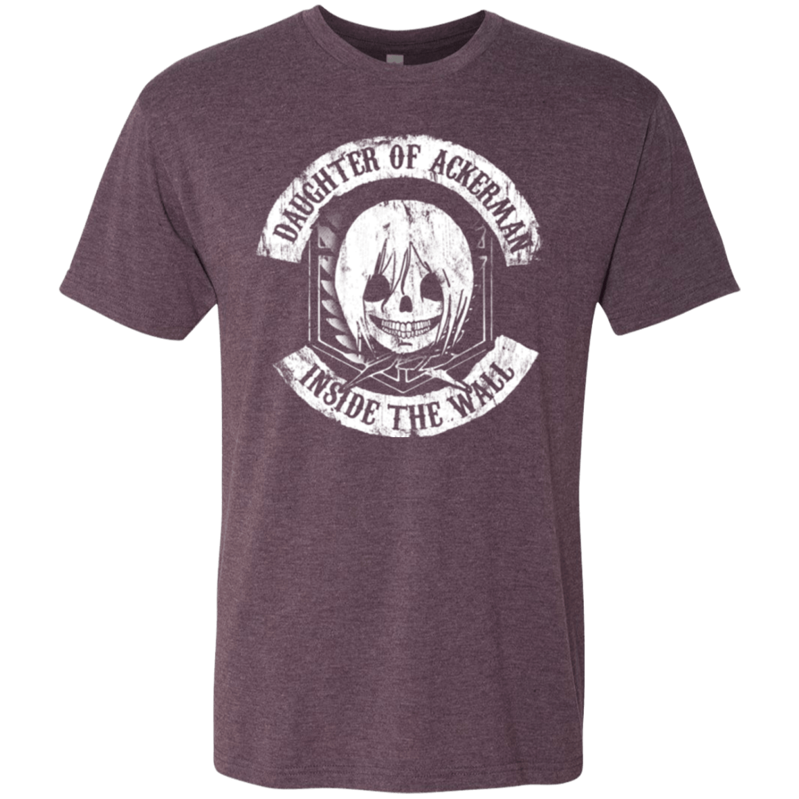 T-Shirts Vintage Purple / Small Daughter of Ackerman Men's Triblend T-Shirt
