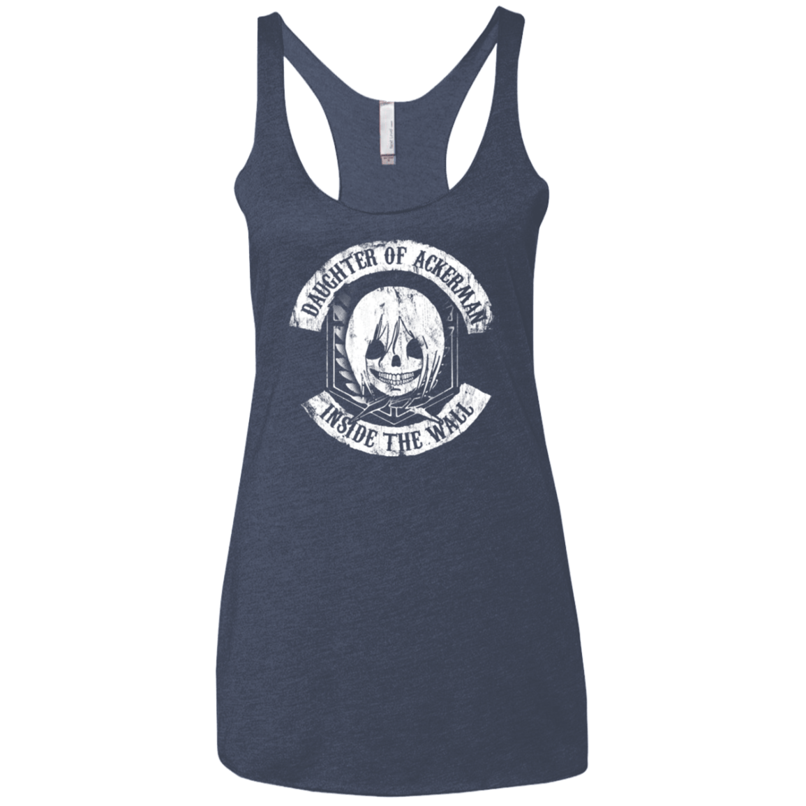 T-Shirts Vintage Navy / X-Small Daughter of Ackerman Women's Triblend Racerback Tank