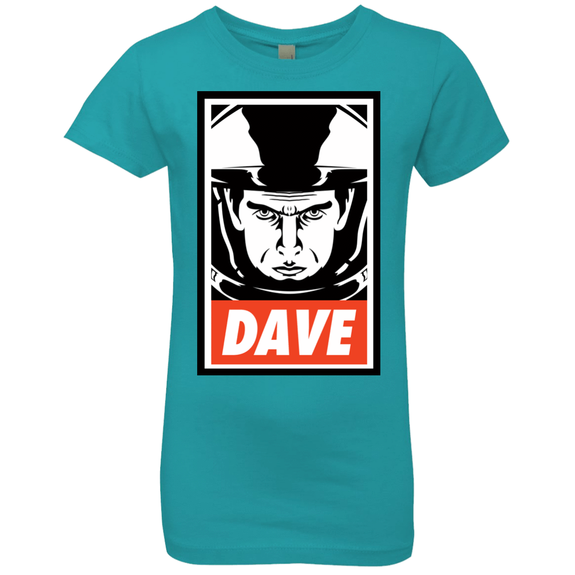 T-Shirts Tahiti Blue / YXS Dave Girls Premium T-Shirt