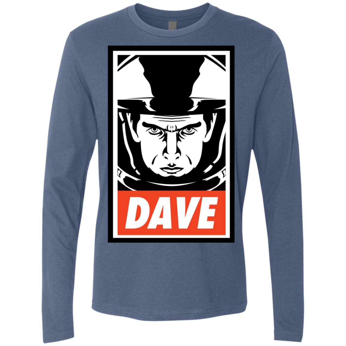 T-Shirts Indigo / Small Dave Men's Premium Long Sleeve