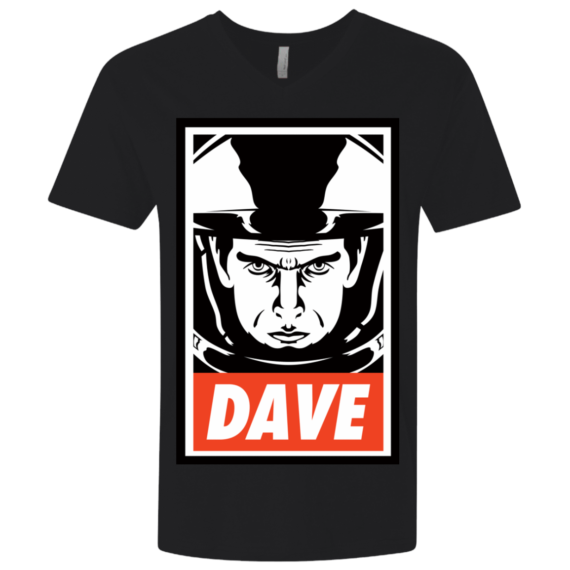 T-Shirts Black / X-Small Dave Men's Premium V-Neck