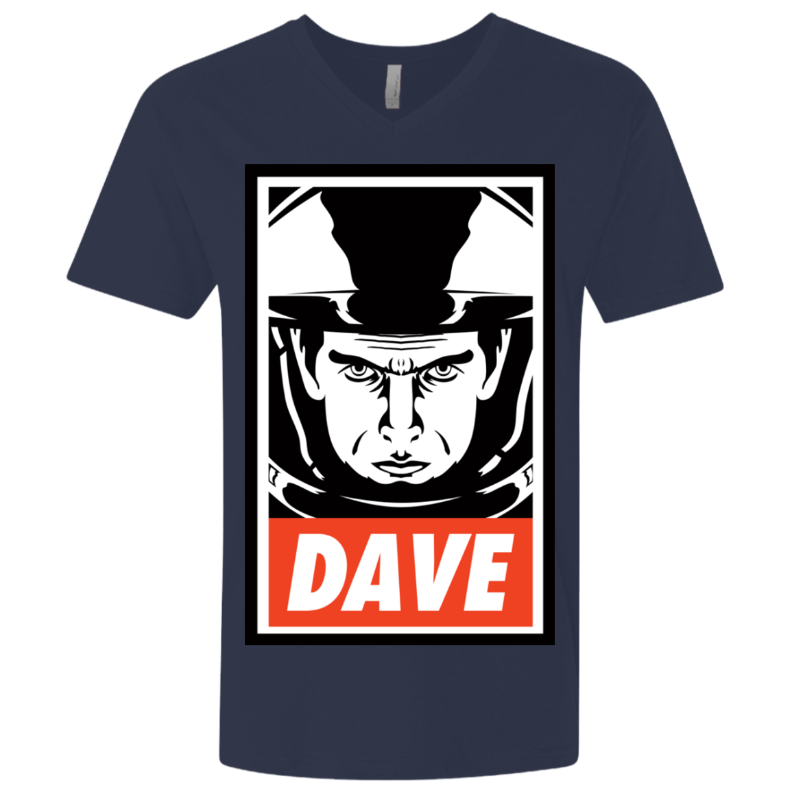 T-Shirts Midnight Navy / X-Small Dave Men's Premium V-Neck