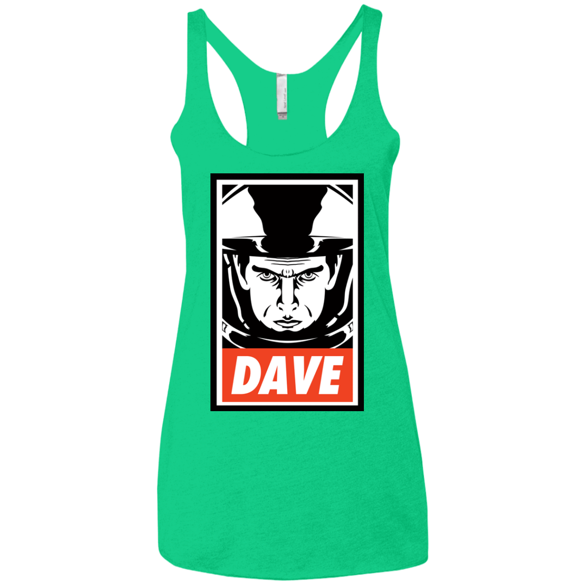 T-Shirts Envy / X-Small Dave Women's Triblend Racerback Tank