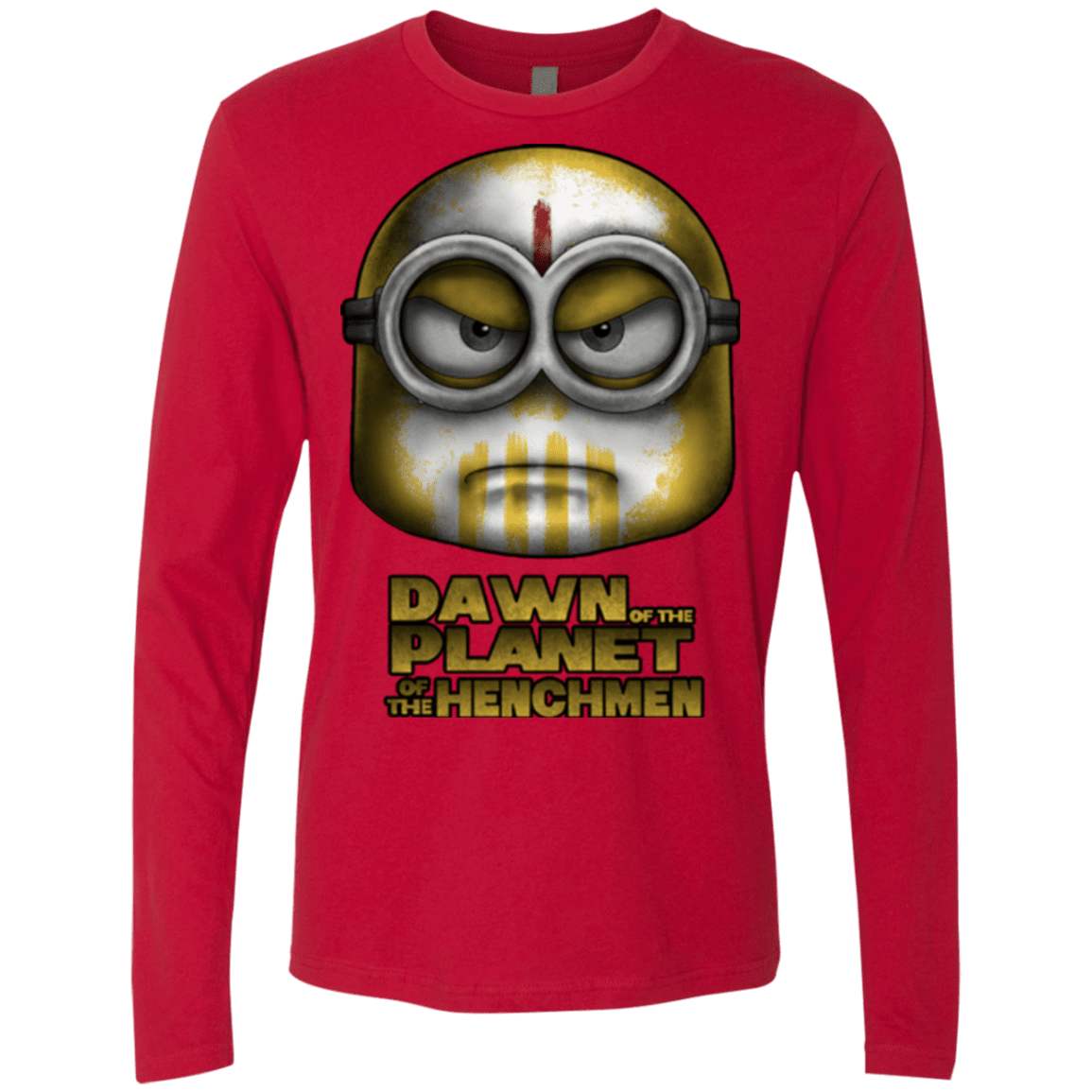 T-Shirts Red / Small Dawn Henchmen Men's Premium Long Sleeve
