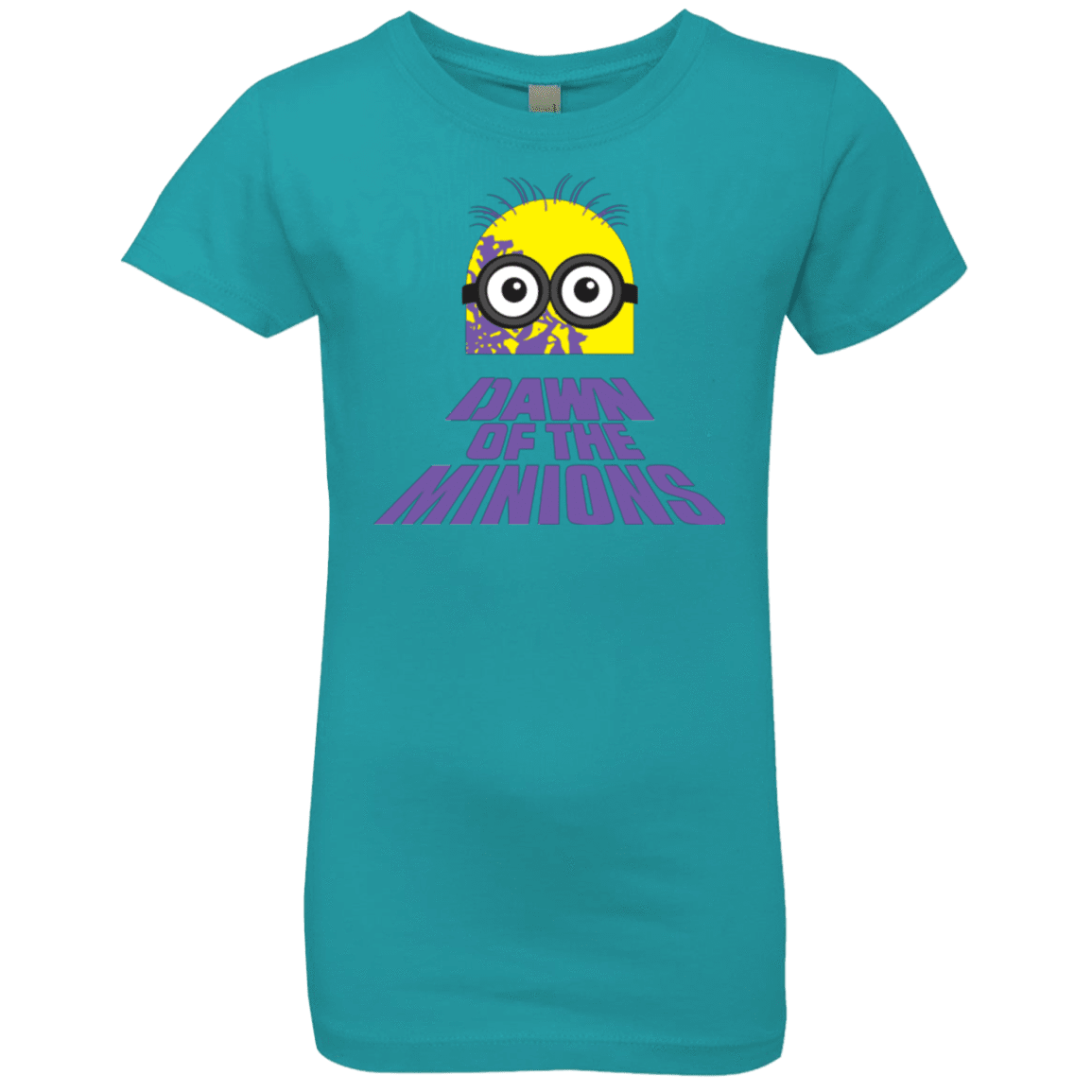 T-Shirts Tahiti Blue / YXS Dawn Minion Girls Premium T-Shirt