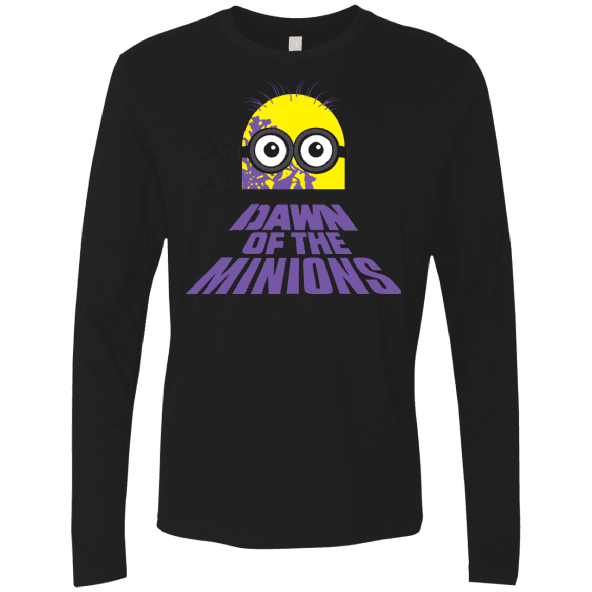 T-Shirts Black / Small Dawn Minion Men's Premium Long Sleeve
