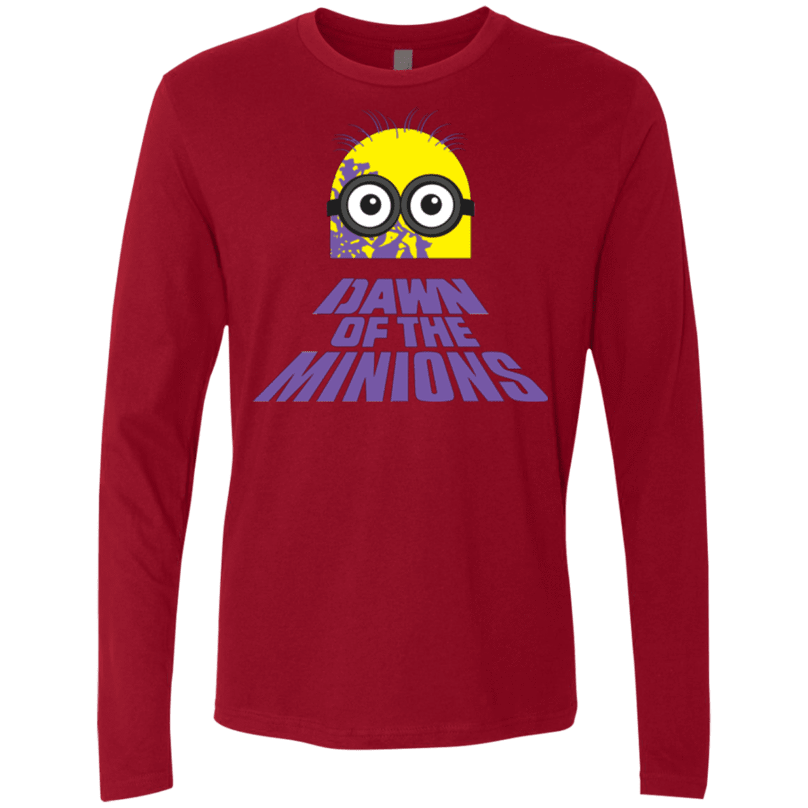 T-Shirts Cardinal / Small Dawn Minion Men's Premium Long Sleeve