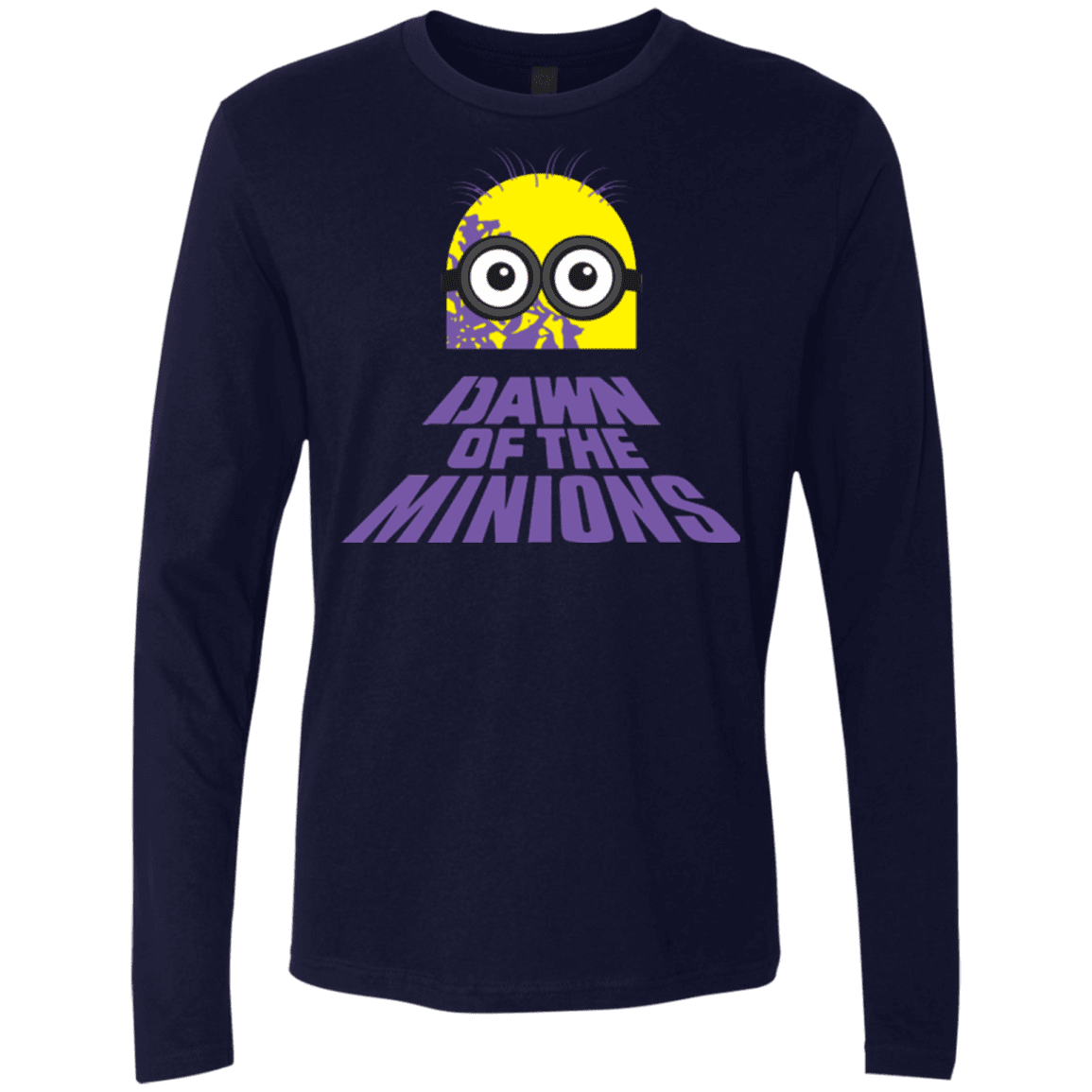 T-Shirts Midnight Navy / Small Dawn Minion Men's Premium Long Sleeve