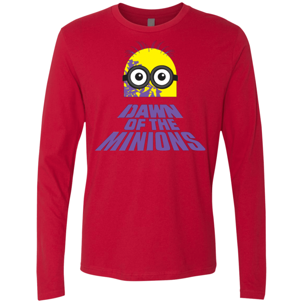T-Shirts Red / Small Dawn Minion Men's Premium Long Sleeve