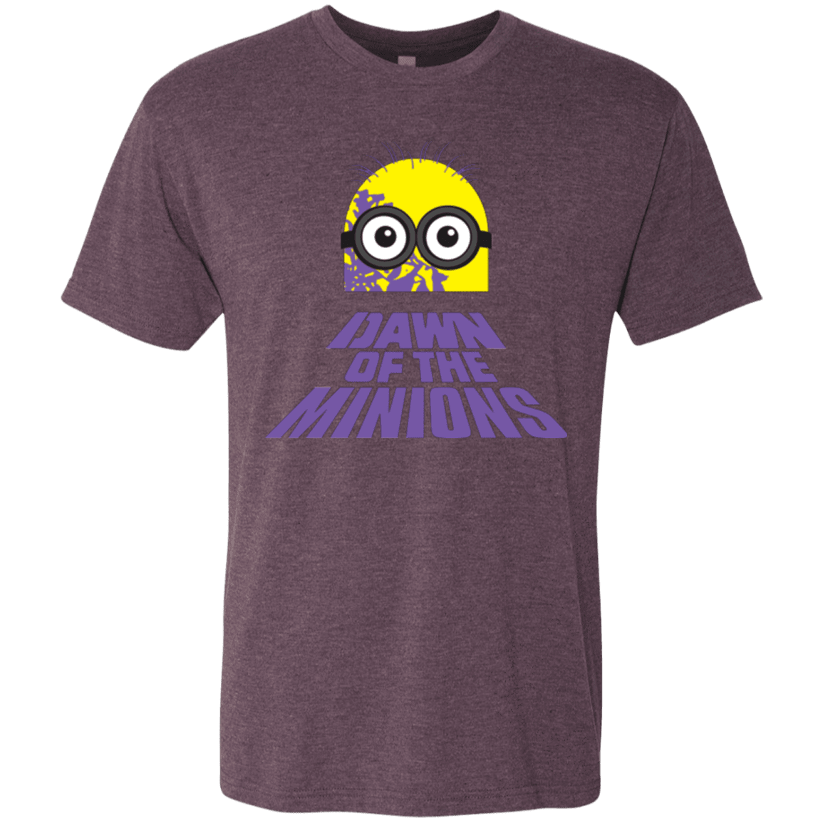 T-Shirts Vintage Purple / Small Dawn Minion Men's Triblend T-Shirt