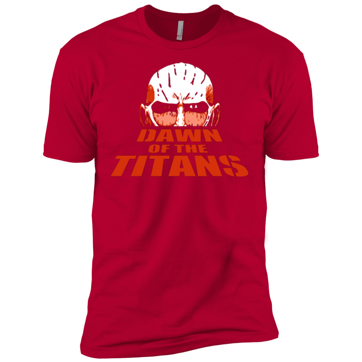 T-Shirts Red / X-Small Dawn of the Titans Men's Premium T-Shirt