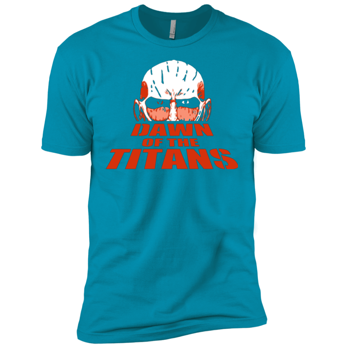 T-Shirts Turquoise / X-Small Dawn of the Titans Men's Premium T-Shirt