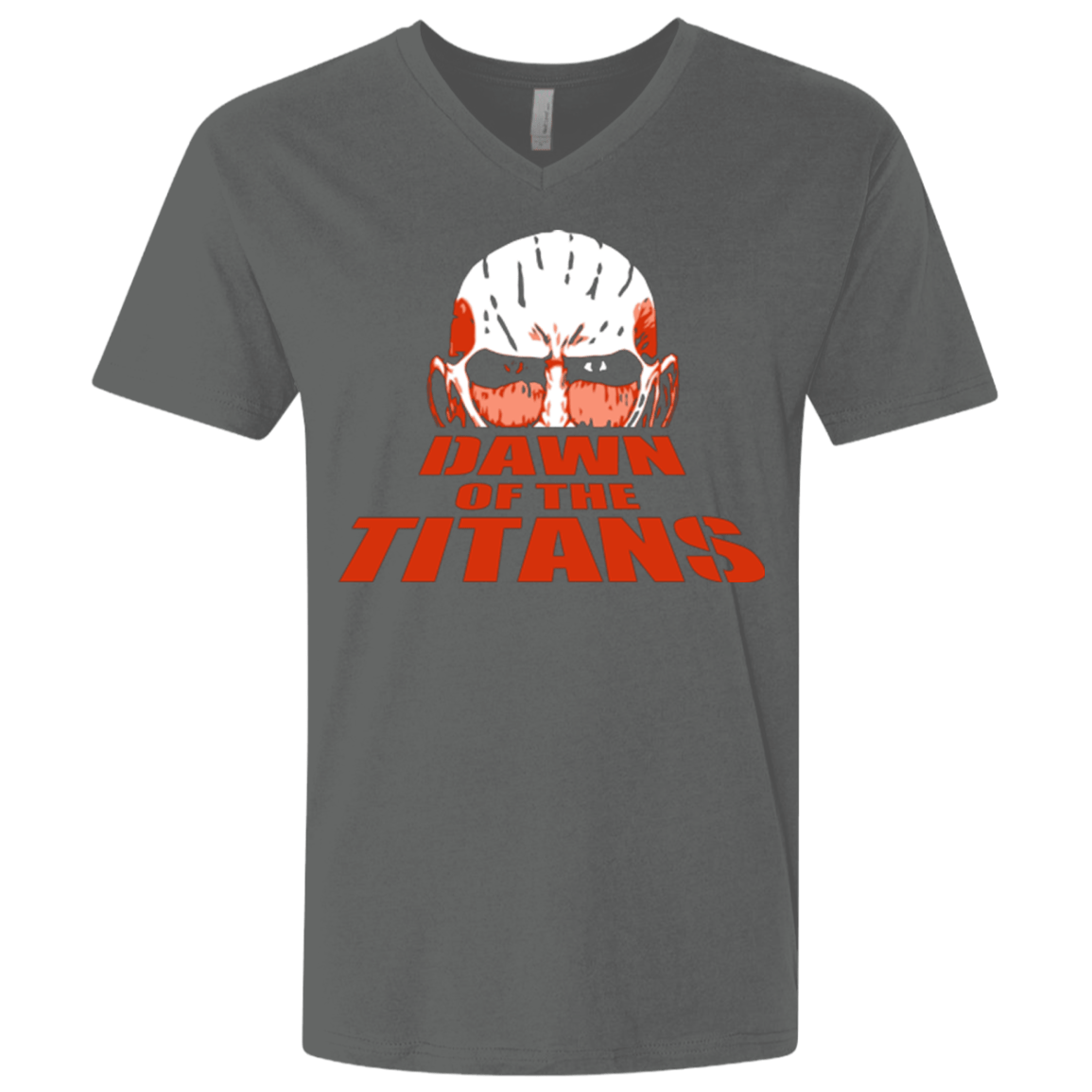 T-Shirts Heavy Metal / X-Small Dawn of the Titans Men's Premium V-Neck
