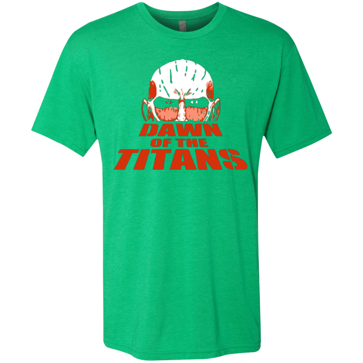 T-Shirts Envy / Small Dawn of the Titans Men's Triblend T-Shirt