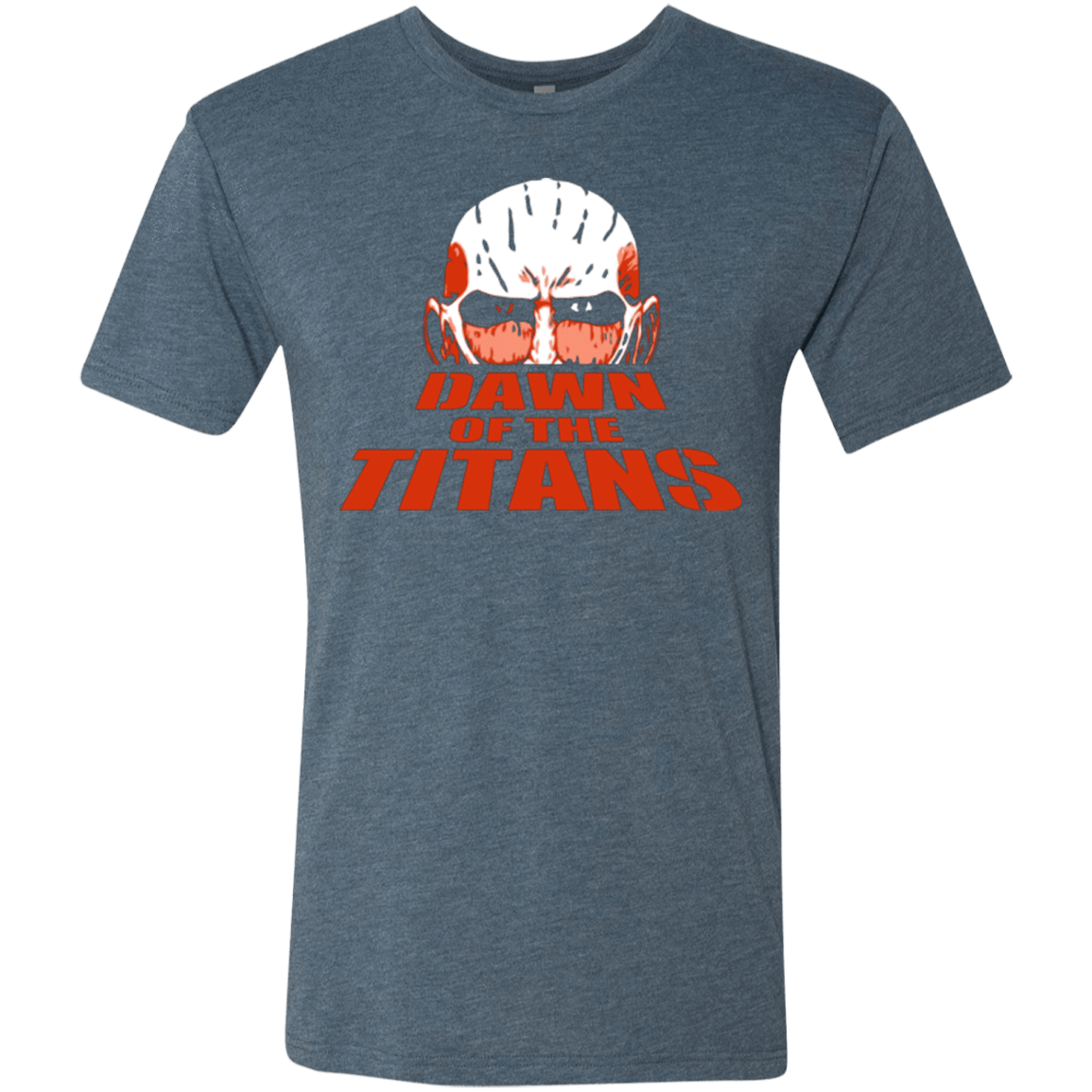 T-Shirts Indigo / Small Dawn of the Titans Men's Triblend T-Shirt