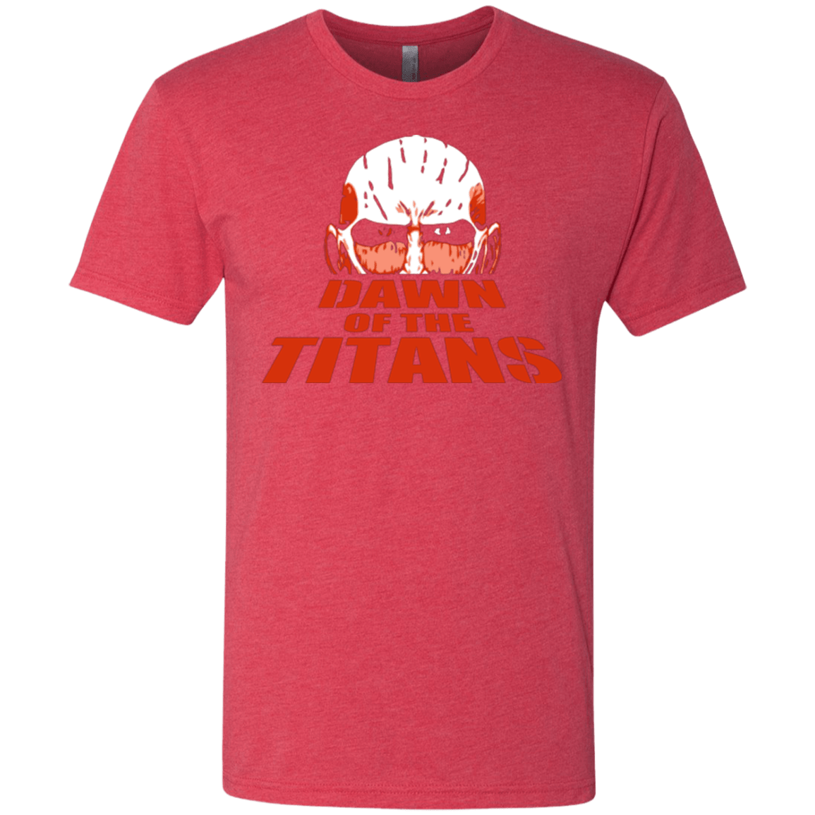 T-Shirts Vintage Red / Small Dawn of the Titans Men's Triblend T-Shirt
